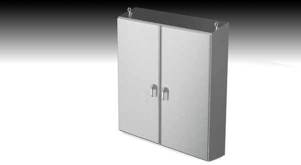 Saginaw SCE-60EL6012SS6ST S.S. 2DR EL Sloping Top Enclosure