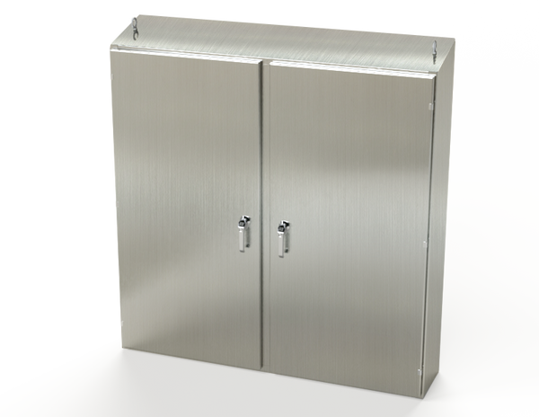 Saginaw SCE-60EL6012SSST S.S. 2DR EL Sloping Top Enclosure