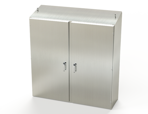 Saginaw SCE-60EL6018SSST S.S. 2DR EL Sloping Top Enclosure