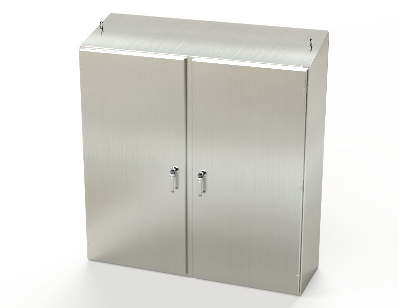 Saginaw SCE-60EL6018SSST S.S. 2DR EL Sloping Top Enclosure