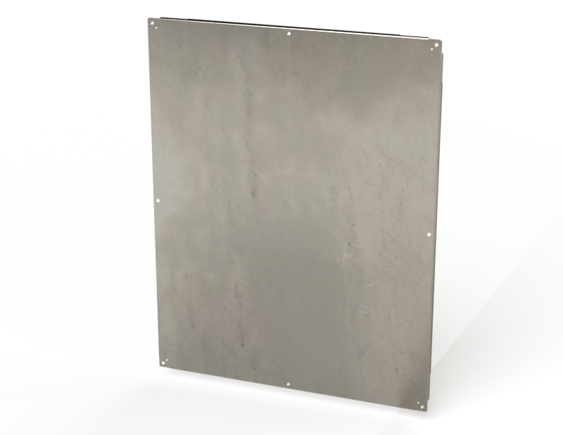 Saginaw SCE-60P48GALV Subpanel, Bent Galvanized