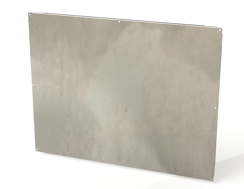 Saginaw SCE-60P76GALV Subpanel, Bent Galvanized