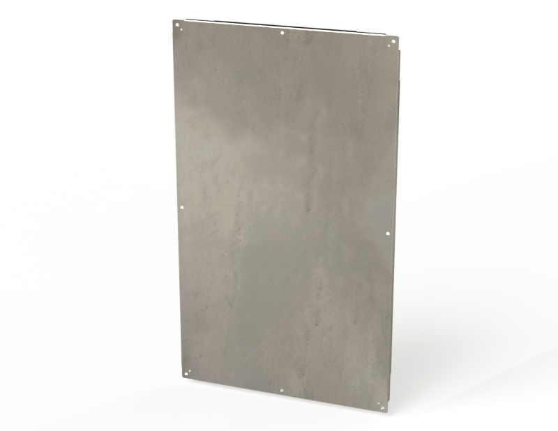 Saginaw SCE-60PC36GALV Subpanel, Bent Galvanized