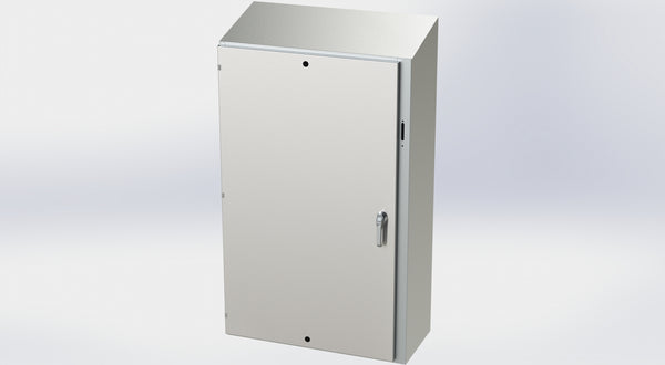 Saginaw SCE-60XEL3716SSST S.S. XEL Sloping Top Enclosure