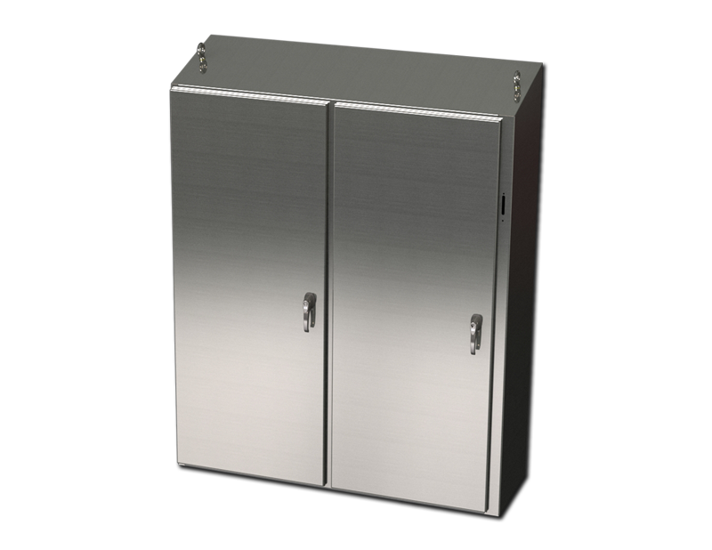 Saginaw SCE-60XEL4918SS6ST S.S. 2DR XEL Sloping Top Enclosure