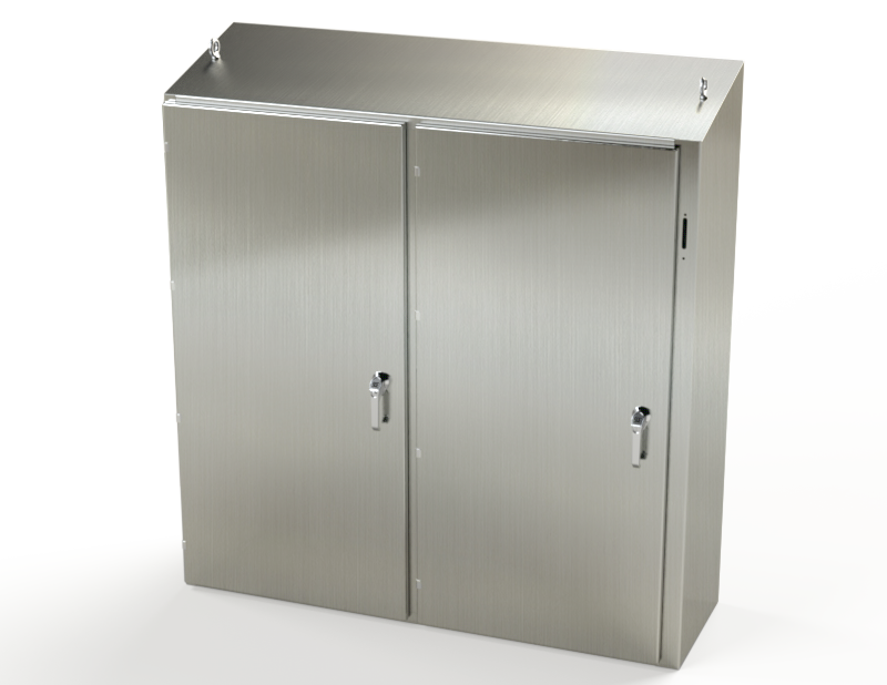 Saginaw SCE-60XEL6118SSST S.S. 2DR XEL Sloping Top Enclosure