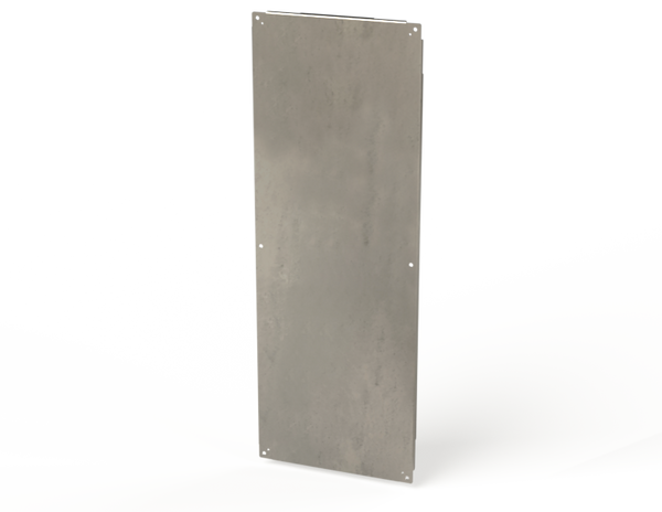 Saginaw SCE-64P25GALV Subpanel, Bent Galvanized