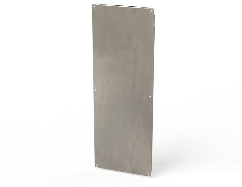 Saginaw SCE-64P25GALV Subpanel, Bent Galvanized