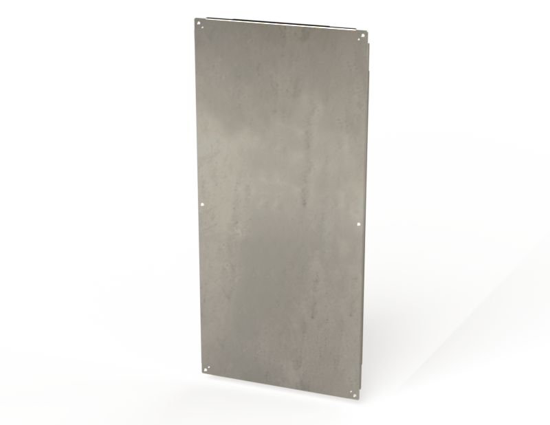 Saginaw SCE-64P31GALV Subpanel, Bent Galvanized