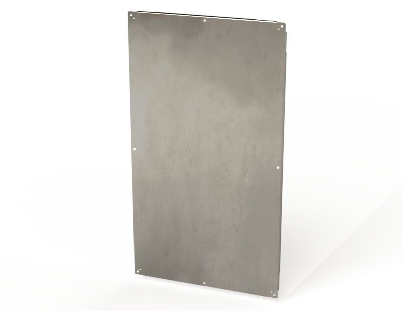 Saginaw SCE-64P37GALV Subpanel, Bent Galvanized
