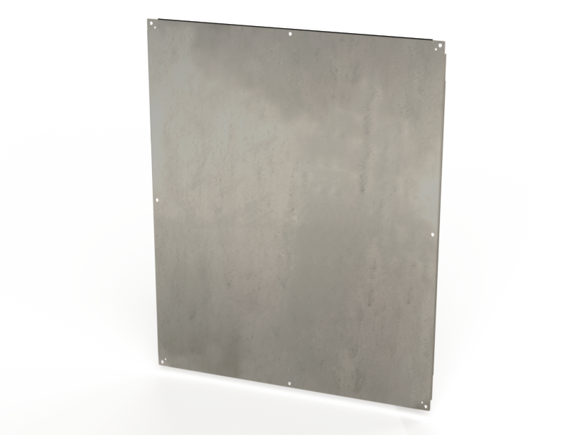 Saginaw SCE-64P52GALV Subpanel, Bent Galvanized