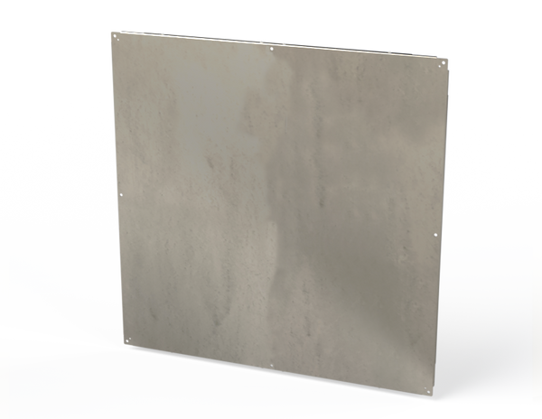 Saginaw SCE-64P64GALV Subpanel, Bent Galvanized