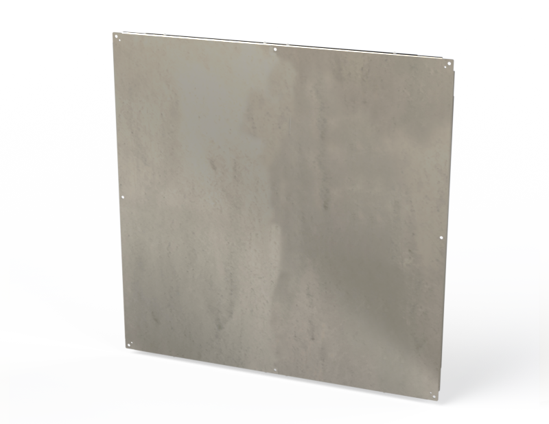 Saginaw SCE-64P64GALV Subpanel, Bent Galvanized