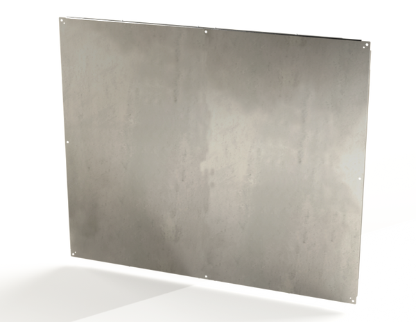 Saginaw SCE-64P76GALV Subpanel, Bent Galvanized