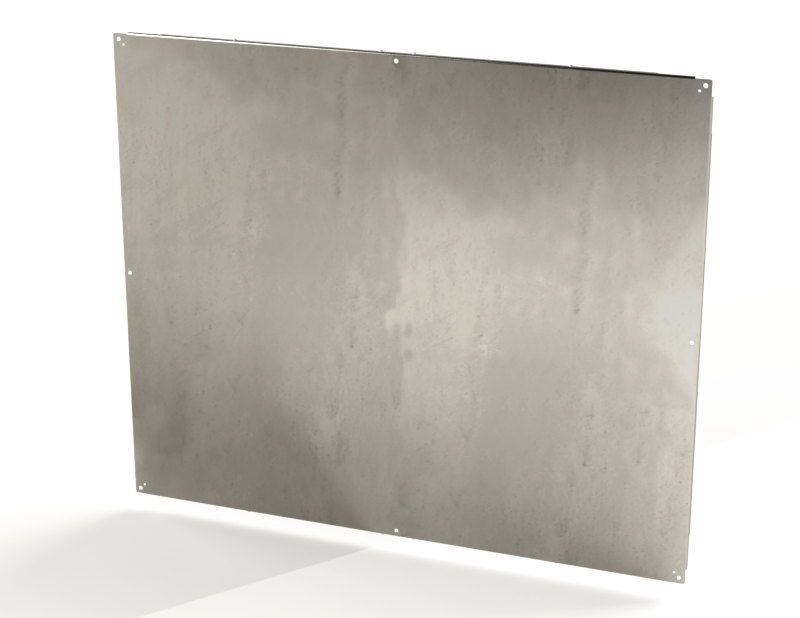 Saginaw SCE-64P76GALV Subpanel, Bent Galvanized