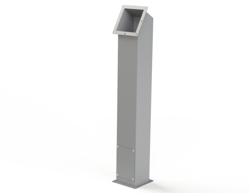 Saginaw SCE-66PBCOL Column, Angled