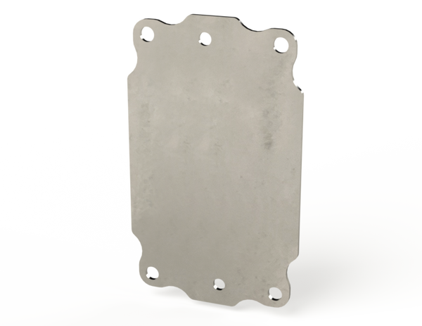 Saginaw SCE-6P4GALV Subpanel, Flat Galvannealed