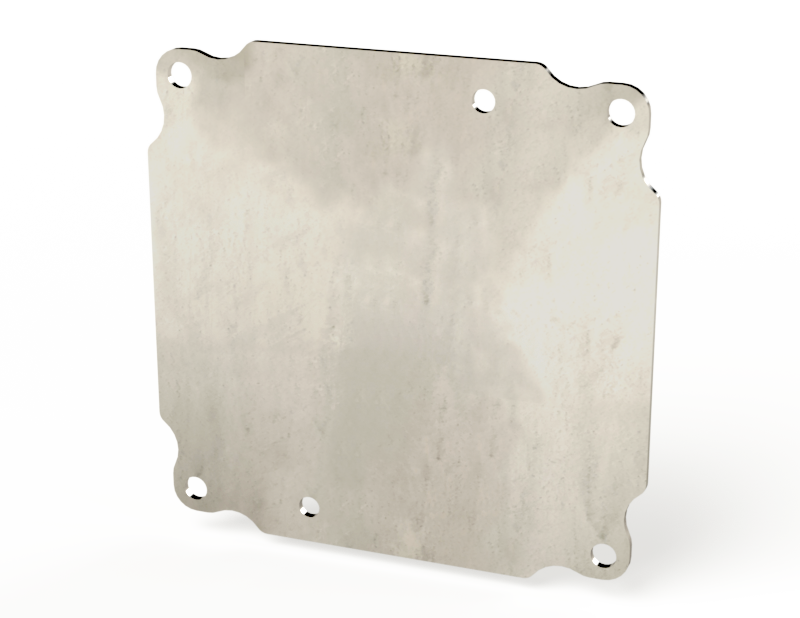 Saginaw SCE-6P6GALV Subpanel, Flat Galvannealed