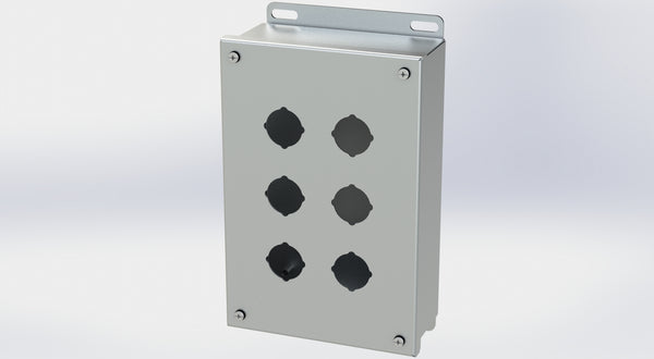 Saginaw SCE-6PBSS S.S. PB Enclosure