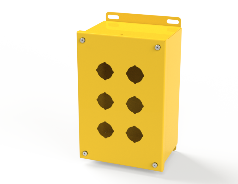 Saginaw SCE-6PBX-RAL1018 PBX Enclosure