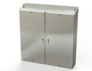Saginaw SCE-72EL7218SSST S.S. 2DR EL Sloping Top Enclosure