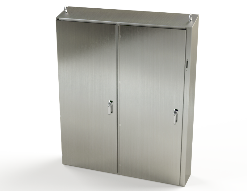 Saginaw SCE-72XEL6112SSST S.S. 2DR XEL Sloping Top Enclosure