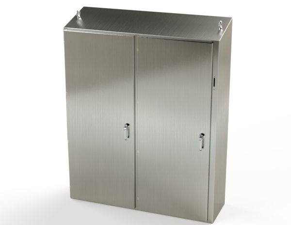 Saginaw SCE-72XEL6118SSST S.S. 2DR XEL Sloping Top Enclosure