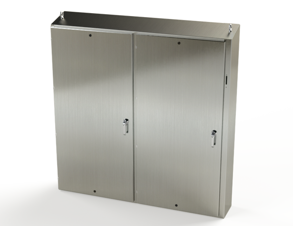 Saginaw SCE-72XEL7312SSST S.S. 2DR XEL Sloping Top Enclosure