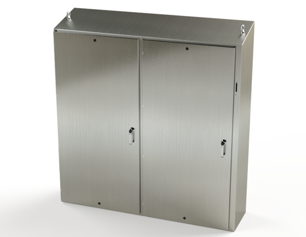 Saginaw SCE-72XEL7318SSST S.S. 2DR XEL Sloping Top Enclosure