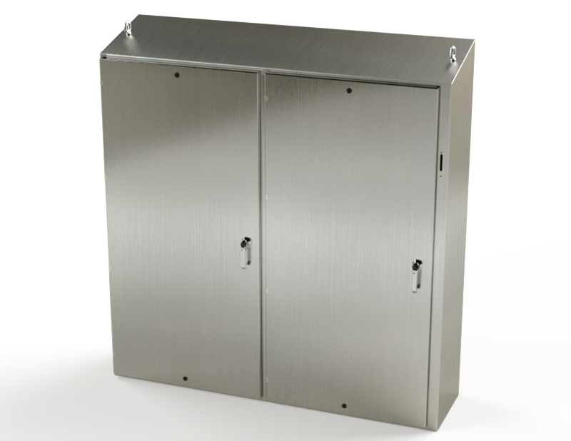 Saginaw SCE-72XEL7318SSST S.S. 2DR XEL Sloping Top Enclosure