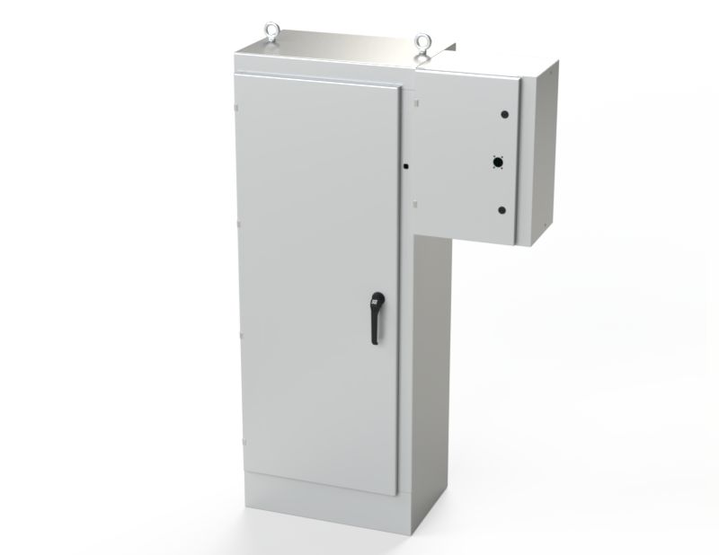 Saginaw SCE-72XR2818 1DR XR Enclosure w/ Rotary EXR