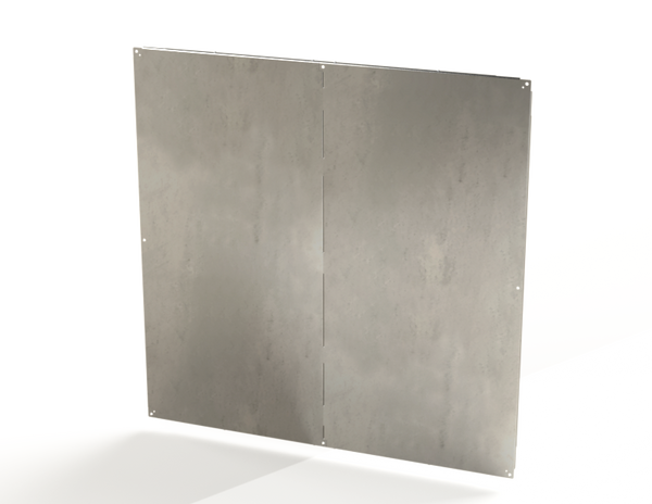 Saginaw SCE-76P76GALV Subpanel, Bent Galvanized