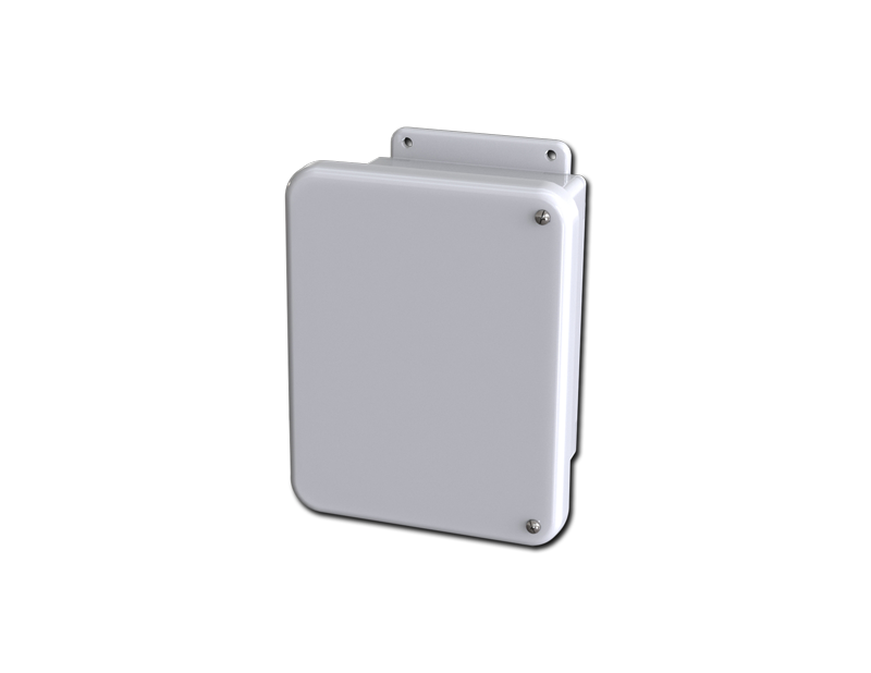 Saginaw SCE-806FG Fiberglass Enclosure (Hinged Screw Cover)