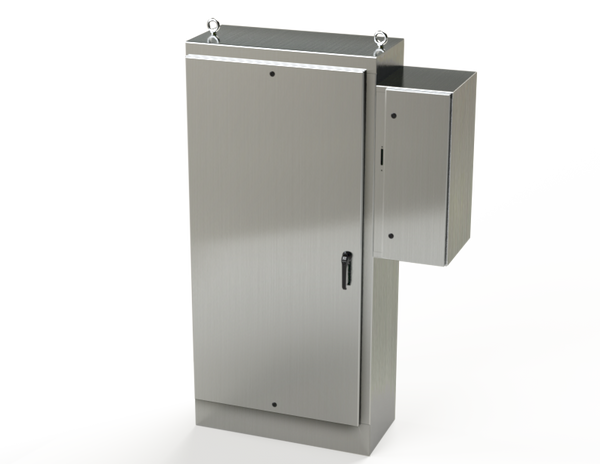 Saginaw SCE-84XD4018SS S.S. 1DR XD Enclosure