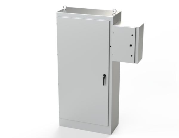 Saginaw SCE-84XR4018 1DR XR Enclosure w/ Rotary EXR