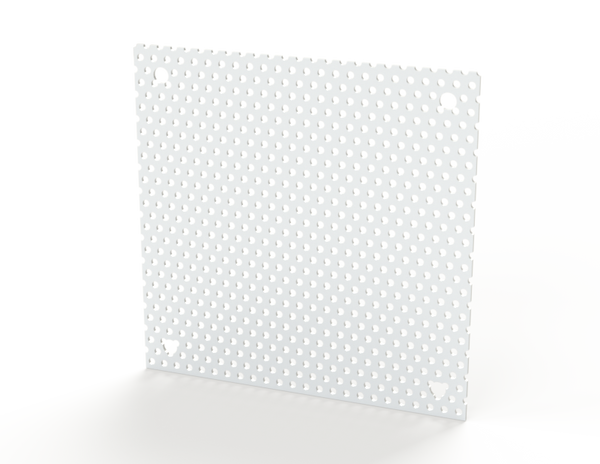 Saginaw SCE-8N8MPP Subpanel, Flat Perforated