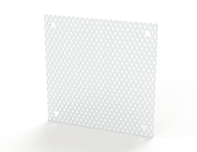 Saginaw SCE-8N8MPP Subpanel, Flat Perforated