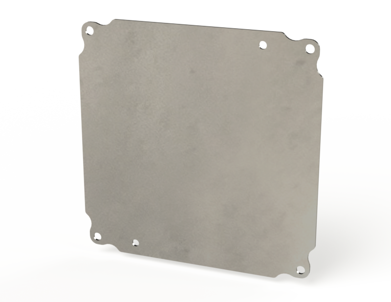 Saginaw SCE-8P8GALV Subpanel, Flat Galvannealed