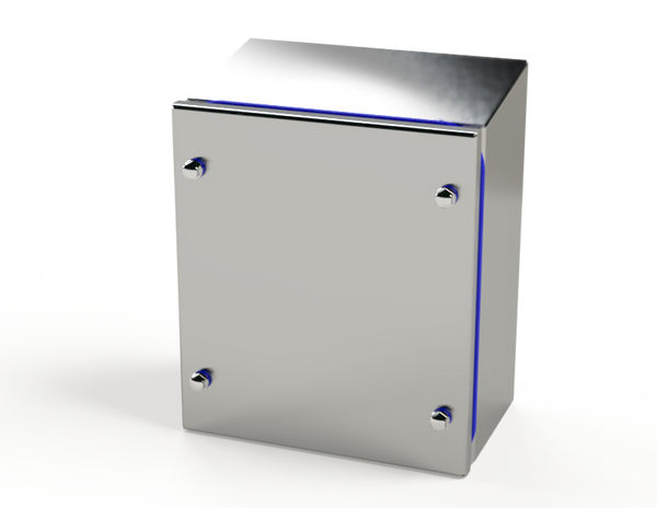 Saginaw SCE-9KJ0804SSST S.S. Sanitary Sloping Top  Junction Enclosure