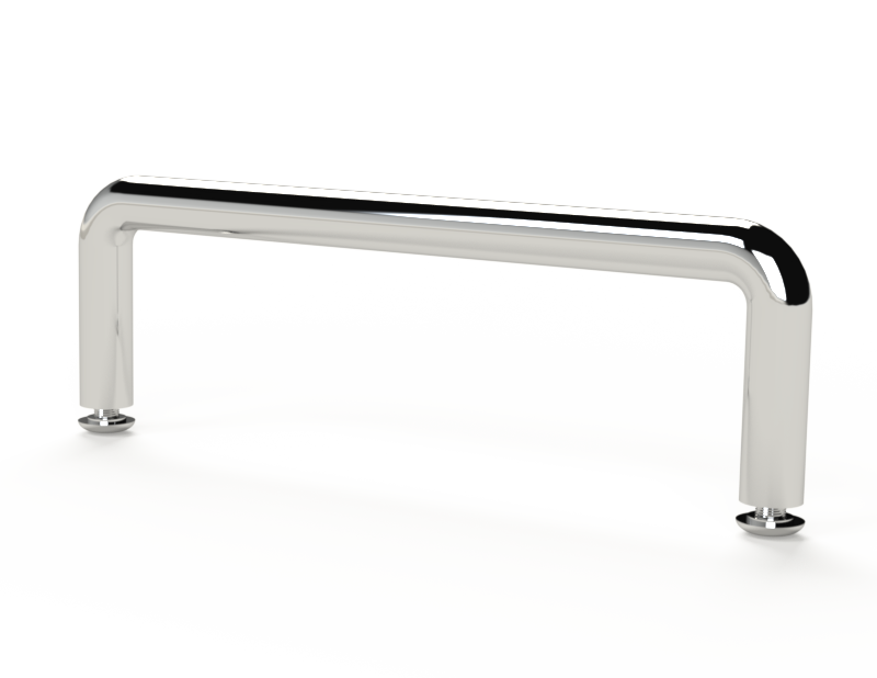 Saginaw SCE-APH Handle, Pull - 0.30 Round 4.30 X 1.30 Aluminum