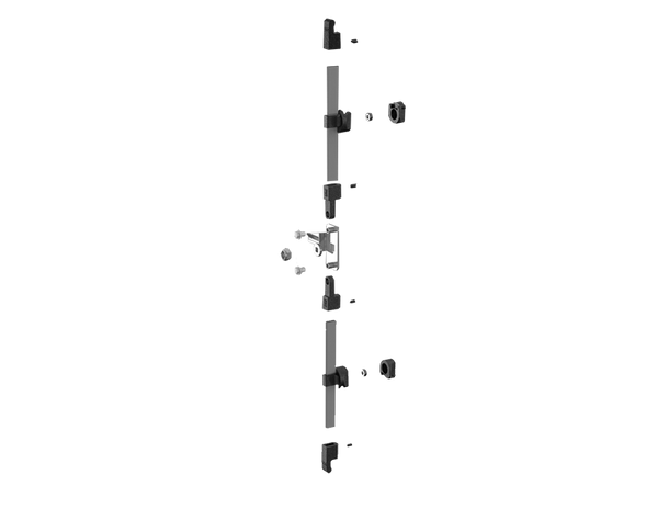 Saginaw SCE-ARK36 Kit, Aluminum Door Rod