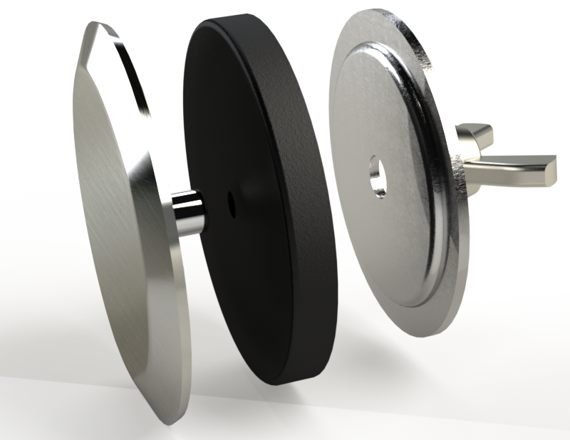 Saginaw SCE-ASPB-SS Plug, Hole
