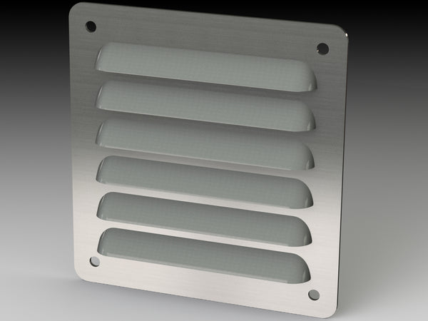Saginaw SCE-AVK34SS Kit, S.S. Louver