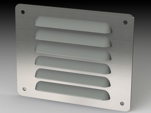 Saginaw SCE-AVK43SS Kit, S.S. Louver