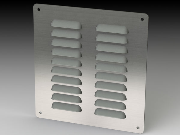 Saginaw SCE-AVK66SS Kit, S.S. Louver
