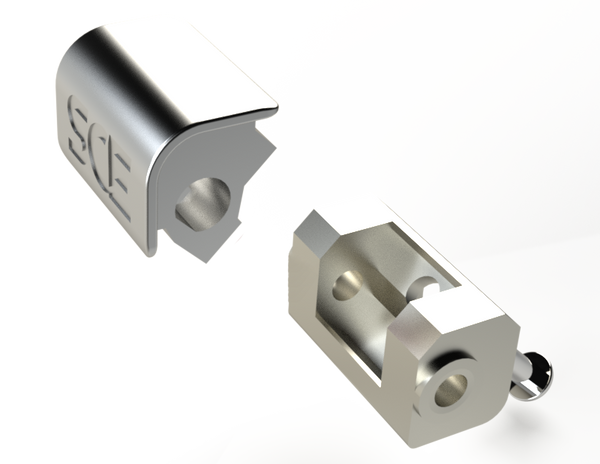 Saginaw SCE-DHA12 12 ga, Door Hinge Assembly (2pcs)