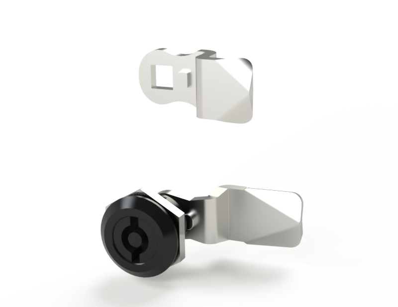 Saginaw SCE-DL5MDBB 5mm Double Bit Door Latch W/Key