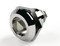 Saginaw SCE-DL7TE Latch, Triangular w/ Skeleton Key (Chrome)