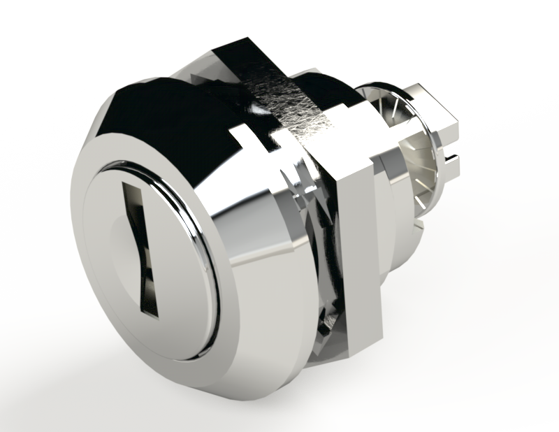 Saginaw SCE-DLKLD Keylocking Door Latch (Chrome)