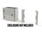 Saginaw SCE-ELFM12H EL Flush Mount Frame